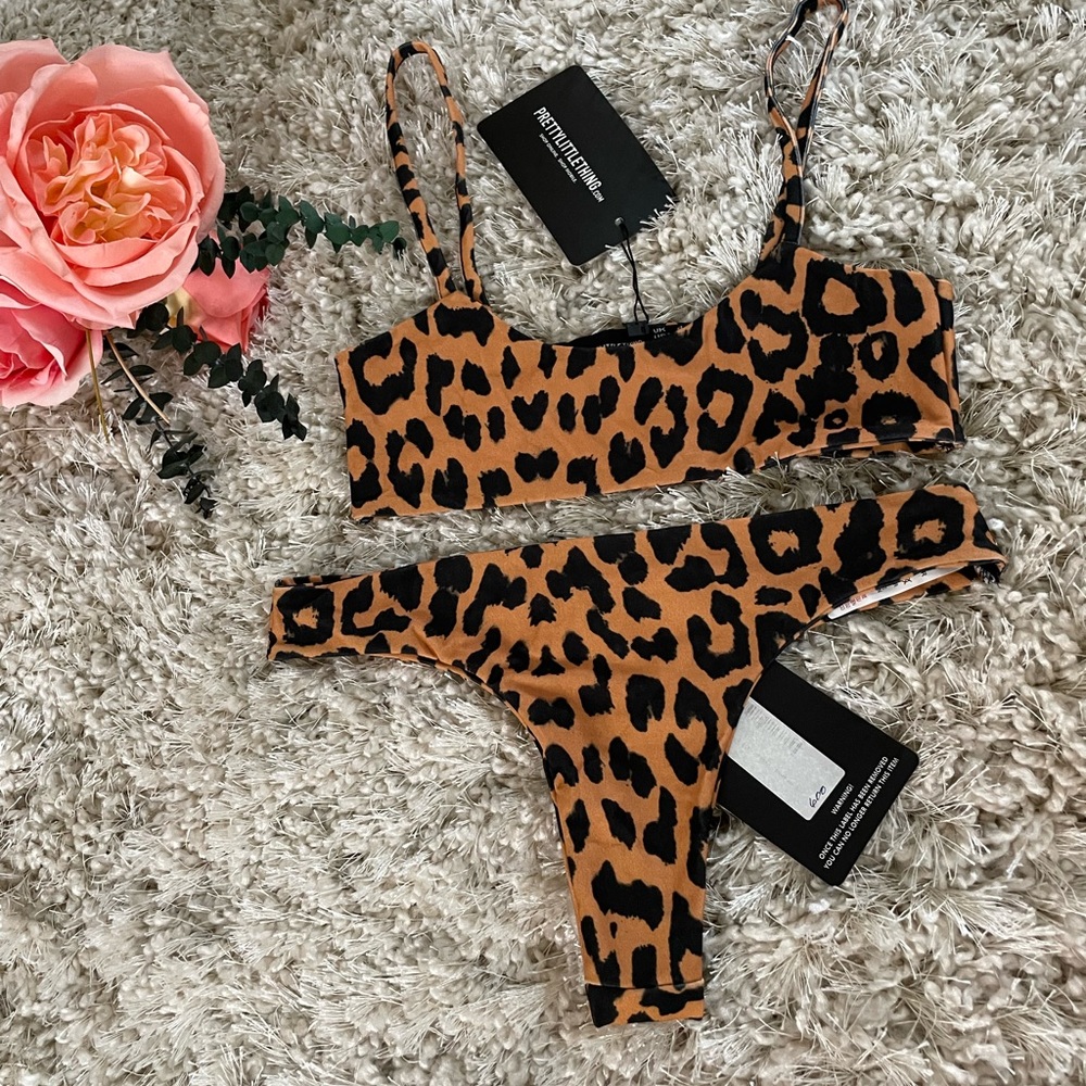 🆕Prettylittlething swimwear animal print